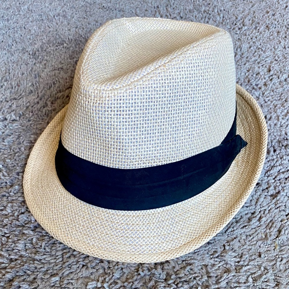EUC Straw Fedora Hat